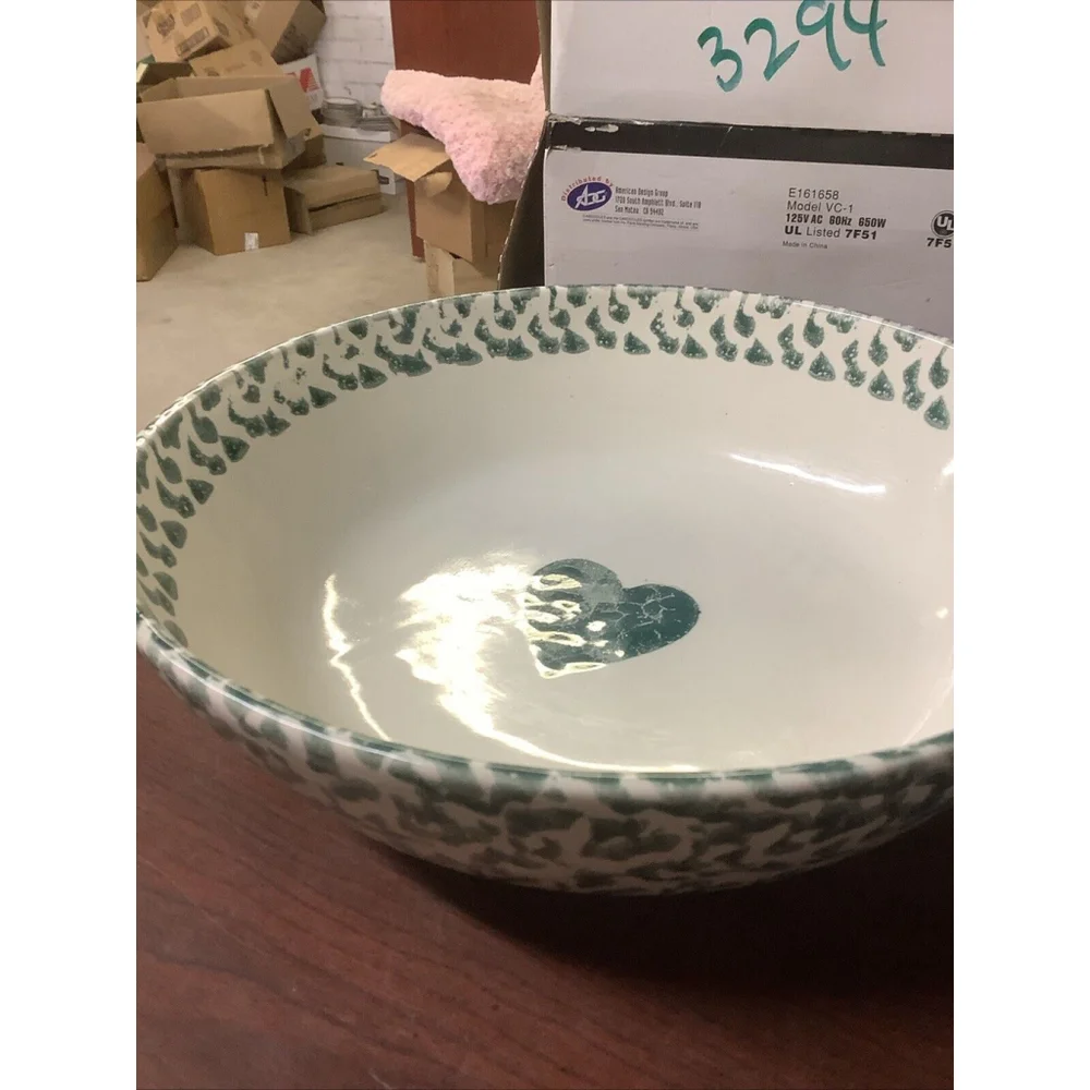 Tienshan Folk Craft Green Sponge Fruits APPLE Serving Bowl Replacement
